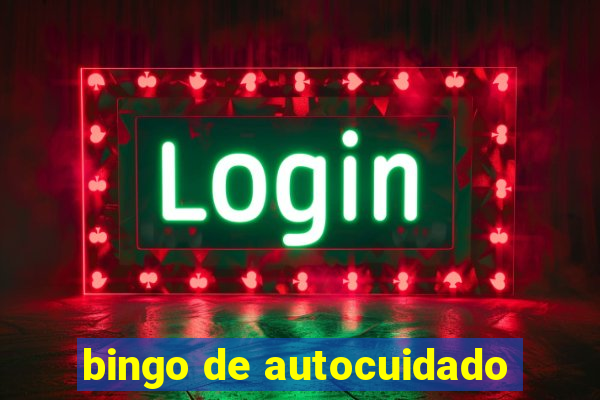 bingo de autocuidado